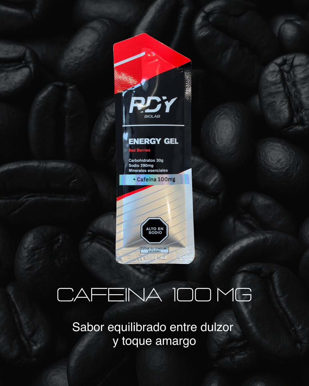 GEL CAFEINA 100MG - SACHET 1 UNID