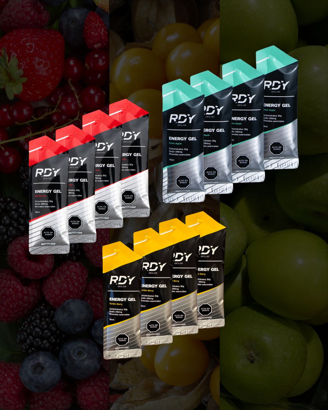 GELES MIXTOS - BOX 12 UNID