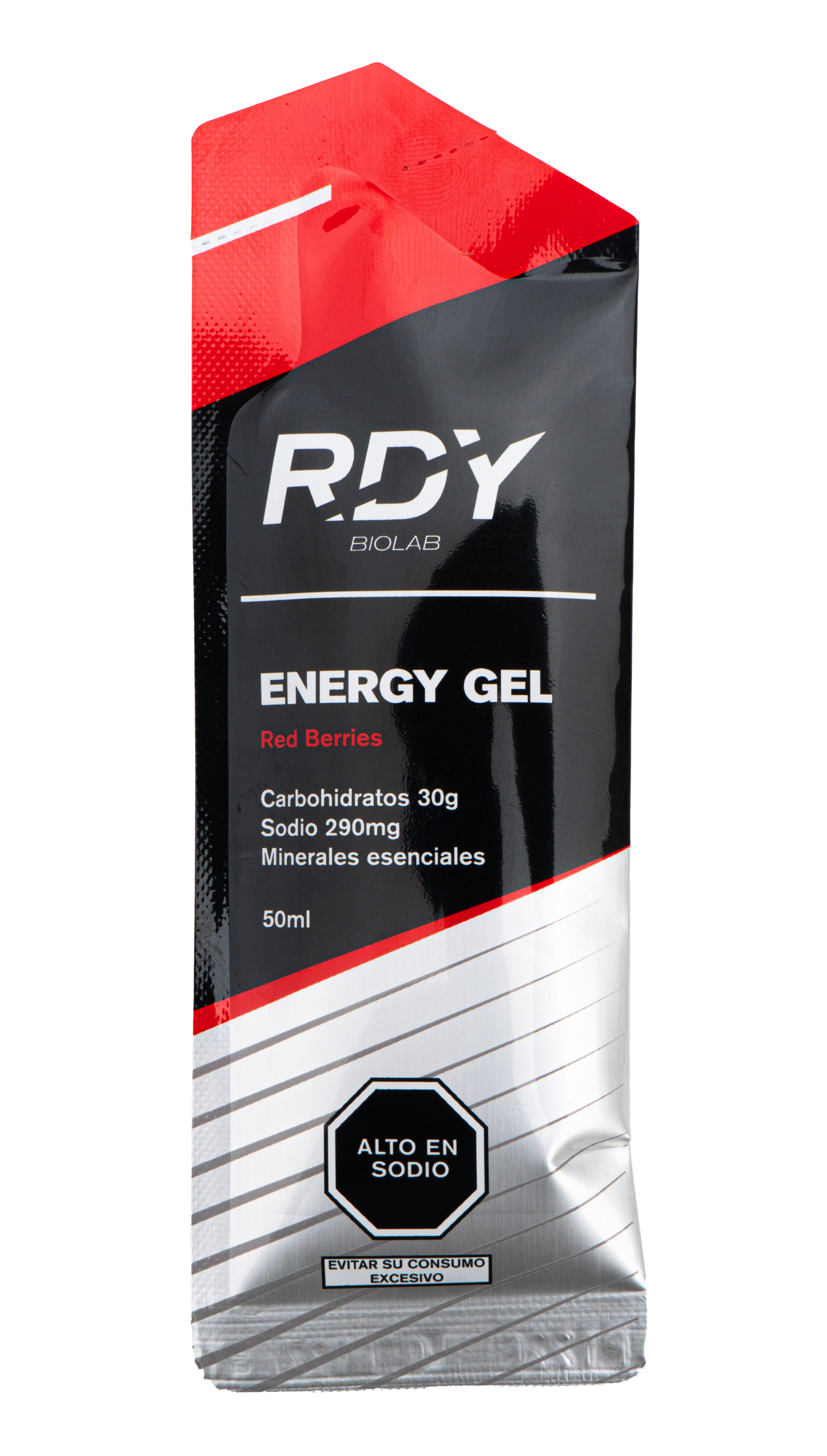 RDY Energy Gel Red Berries - Sachet 1 unid