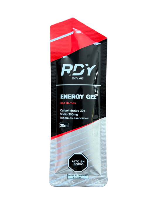 RDY Energy Gel Red Berries - Sachet 1 unid