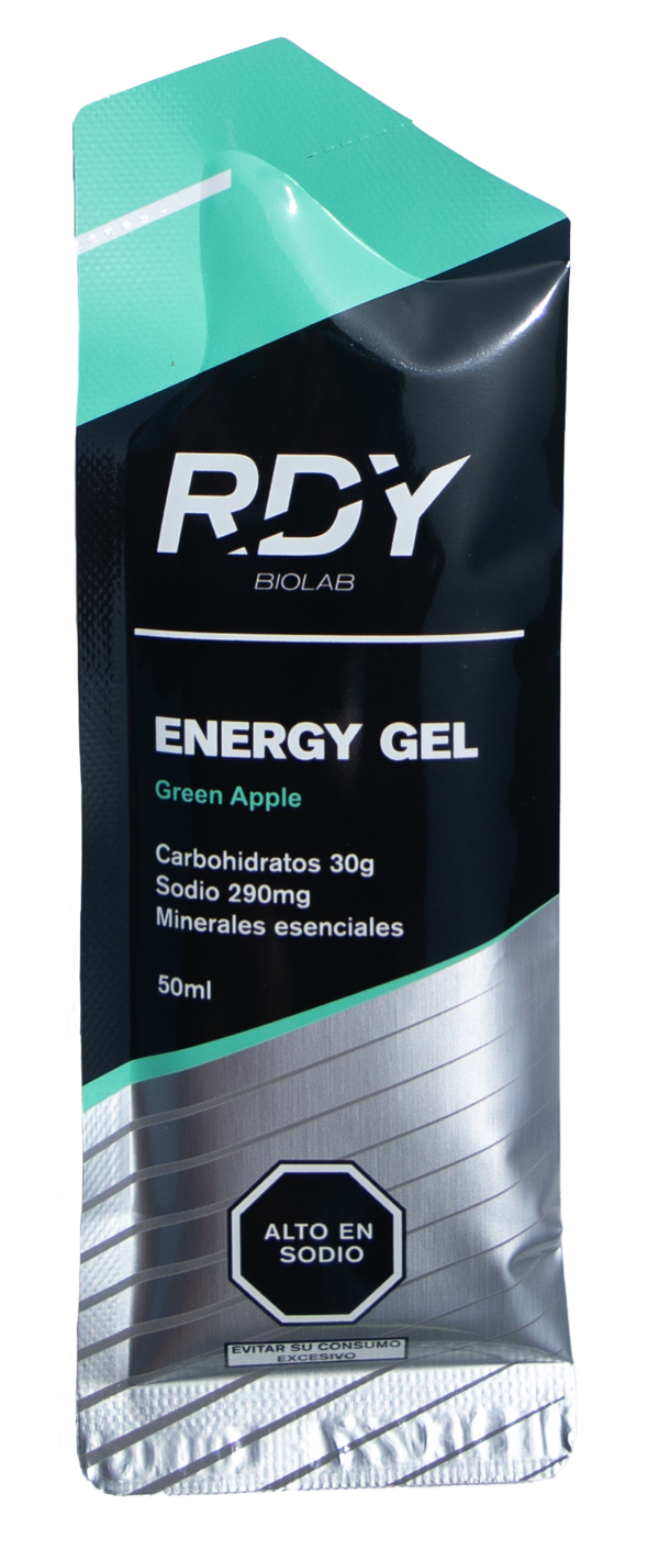 RDY Energy Gel Green Apple - Sachet 1 unid – RDY BIOLAB